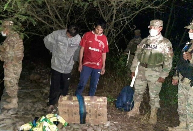 Contrabando, incautan 51 cajas de vino en Bermejo