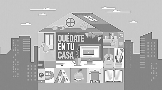 Y la gente se quedaba en casa