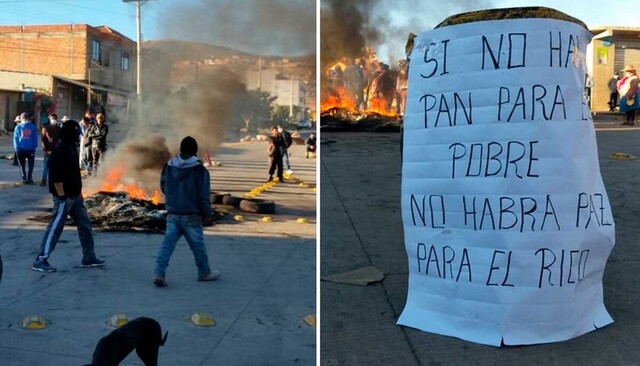 Registran puntos de bloqueo en la zona Sur de Cochabamba