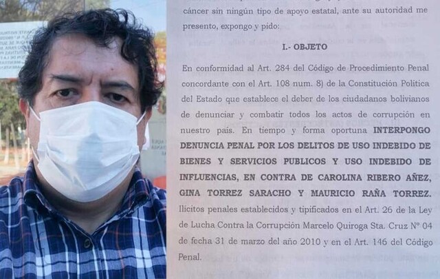 Presentan denuncia formal contra la hija de Áñez por el vuelo con personas adicionales
