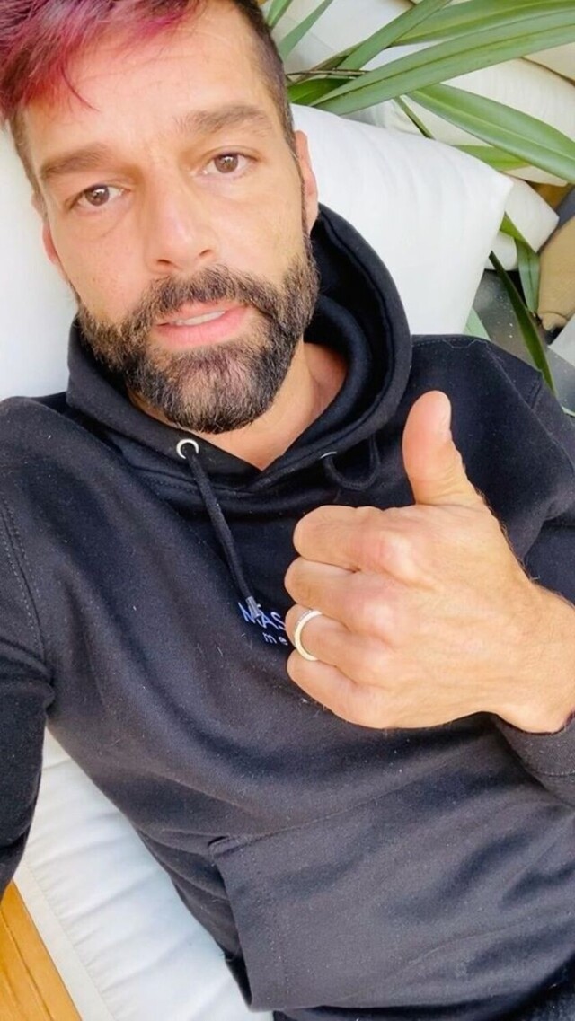 Ricky Martin  se desahoga por Covid-19