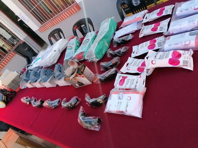 Embajada Sueca dona equipamiento de bioseguridad para funcionarios de EMAT