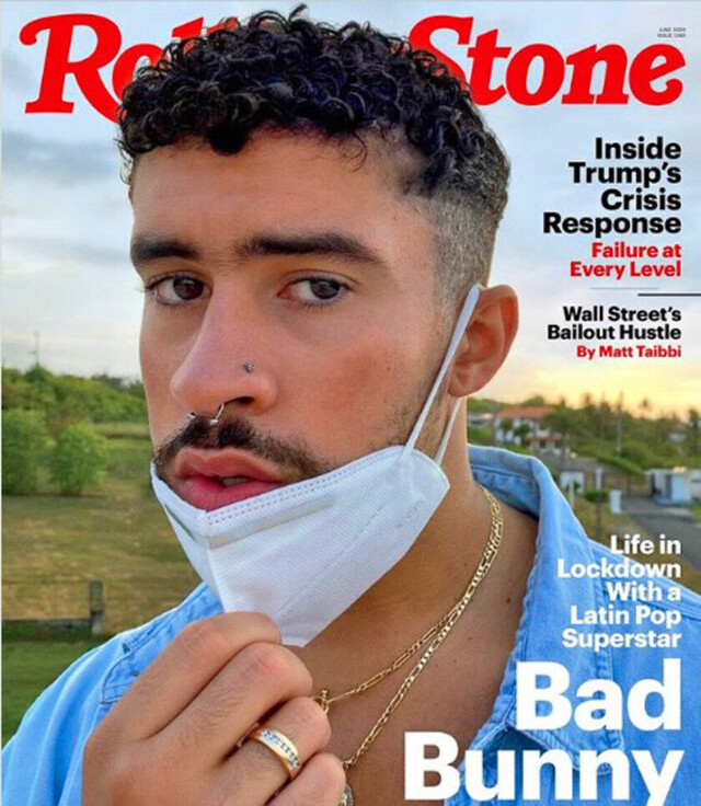 Bad Bunny aparece en  la revista Rolling Stone