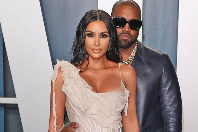 Kim y Kanye celebran su aniversario