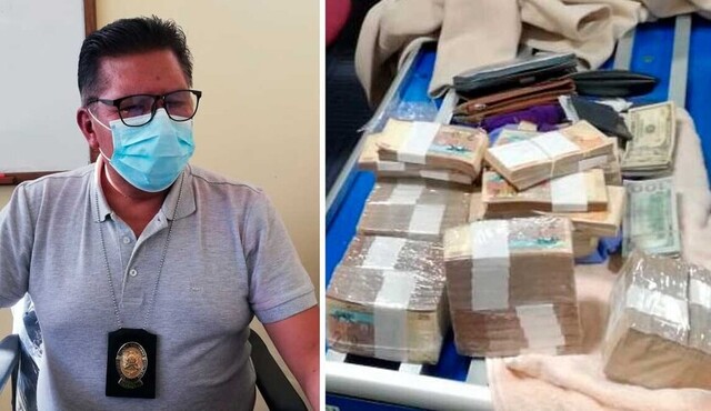 Ciudadana china intentó viajar con $us 370 mil