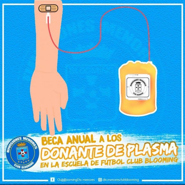 Blooming ofrece una beca anual a los donantes de plasma 