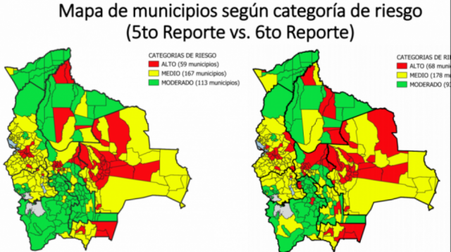  Municipios con riesgo alto por Covid-19 se incrementan de 59 a 68 en una semana 