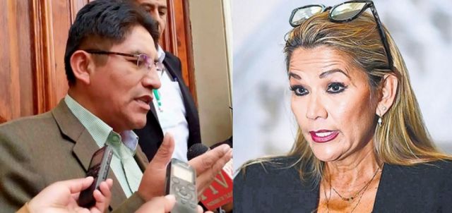 Patzi dice que Áñez “induce a la rebelión”