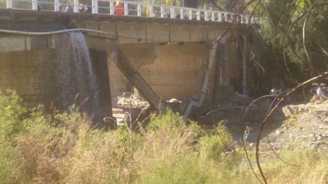 Puente San Martín en la jornada del martes