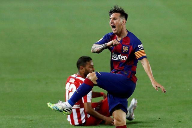 El Barca deja otro pedazo de Liga frente al Atlético
