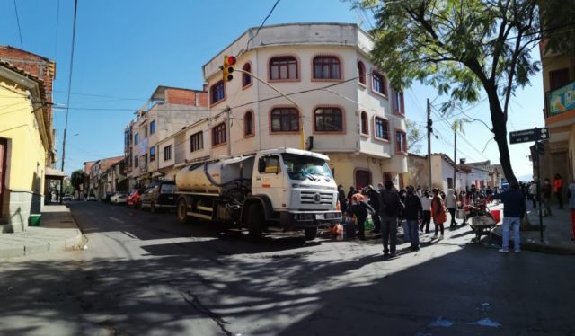Municipio dispone 5 cisternas para abastecer de agua potable a la población de Tarija
