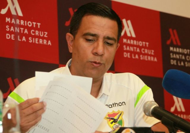 Farías mantiene la nómina de convocados a la Selección 