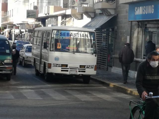 El transporte público retoma sus actividades