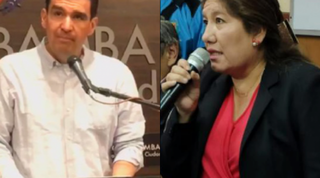 En Cochabamba insisten en la renuncia de Soria y Leyes