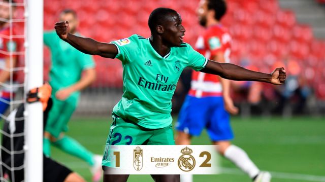 Real Madrid venció al Granada y acaricia el título de La Liga