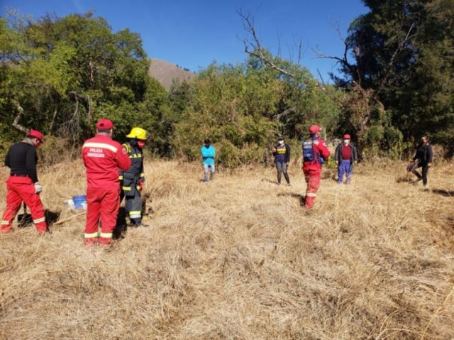 Bomberos capacitan en Rincón de la Victoria contra incendios forestales 