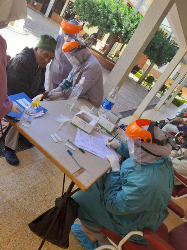 Covid: 14 personas dieron reactivo a test rápido en el Hogar de ancianos de Tarija