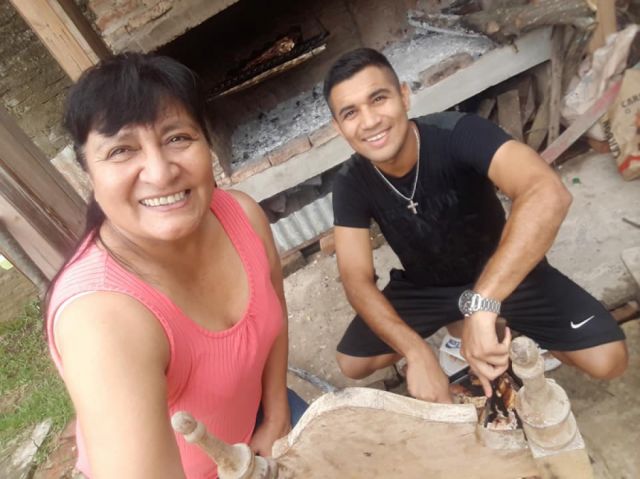 El día a día de Eber Vera en Formosa
