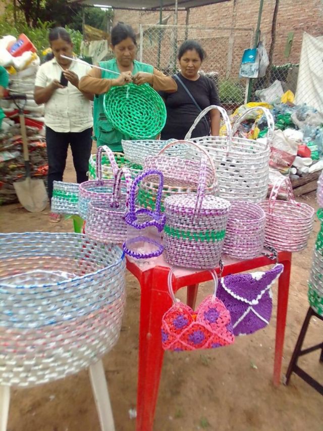 Reciclaje y trueque: la novedosa campaña para  apoyar a familias  de Villa Montes 