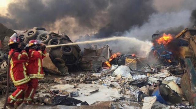 Al momento hay 25 muertos y más de 2.500 heridos tras explosión en Beirut