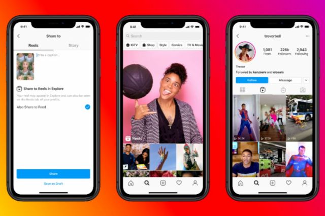 Instagram presenta Reels, su rival de TikTok