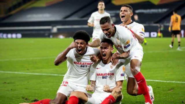 Ocampos mete al Sevilla en semis de la Europa League