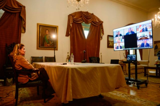 Áñez se compromete a reducir la deforestación