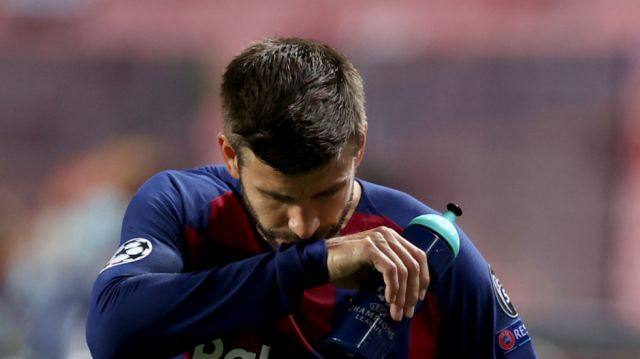 Piqué: “Vergüenza es la palabra"