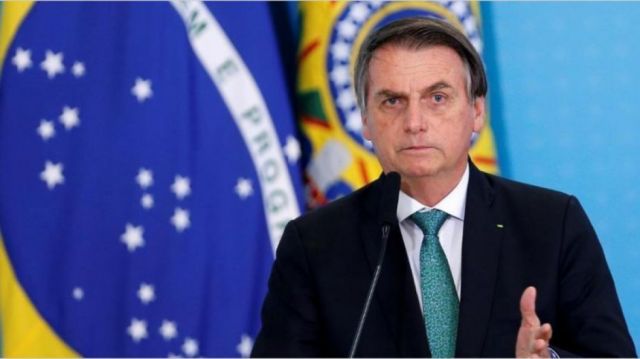 Aprobación a Bolsonaro sube hasta 37%