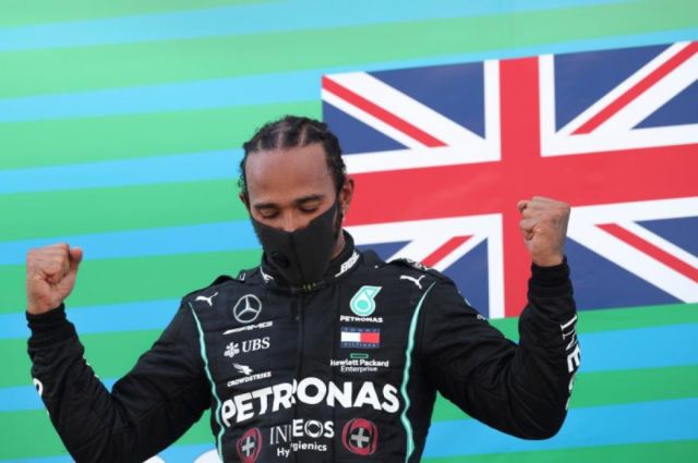 Hamilton campeón del GP de España