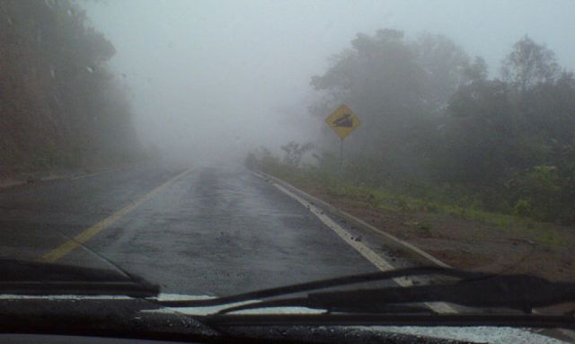 Policía reporta densa niebla en la carretera Bermejo-Tarija 