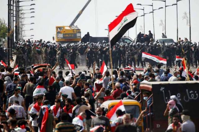 Protestas: situación tensa en Iraq