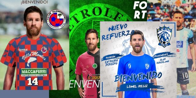 La creatividad con el tema "Messi" no se dejó esperar en Tarija