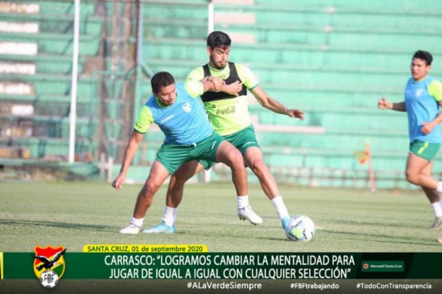 José Carrasco: “Estamos trabajando para jugar de igual a igual”