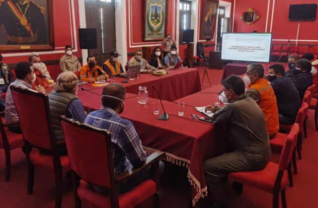 En Tarija, conforman un comité para afrontar los incendios 