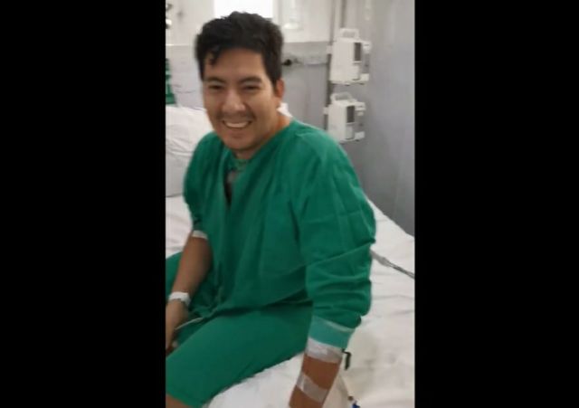 El cantante tarijeño Ronald Artega avanza en su recuperación contra el Covid