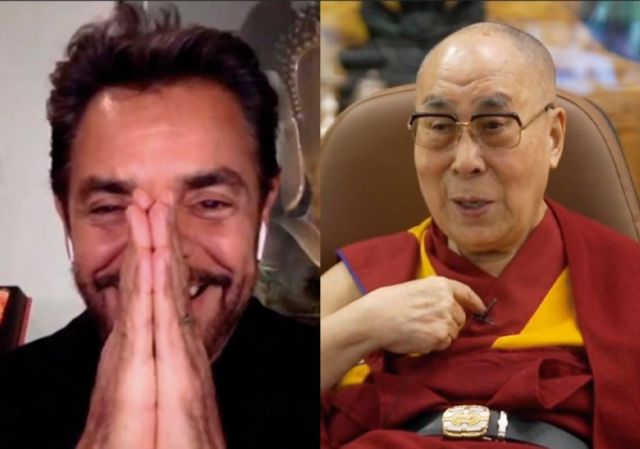  Eugenio Derbez entrevistó al Dalai Lama y obtuvo interesantes respuestas