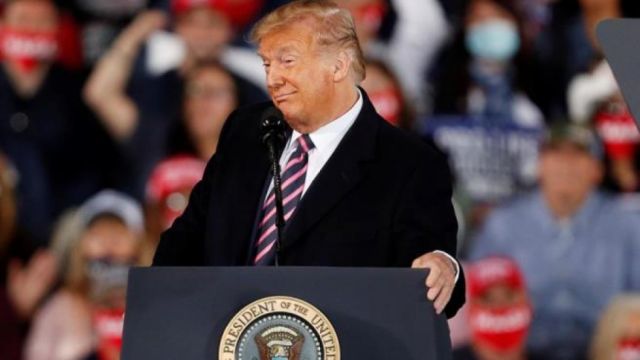Trump: elección terminará en la Corte Suprema
