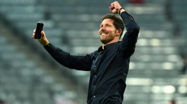 Simeone: “El Bayern es el mejor por fuerza, historia y presente”