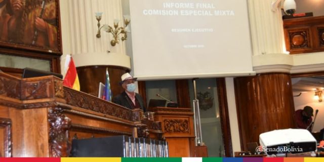 Asamblea involucra a Áñez y cuatro ministros en compra de respiradores con sobreprecio
