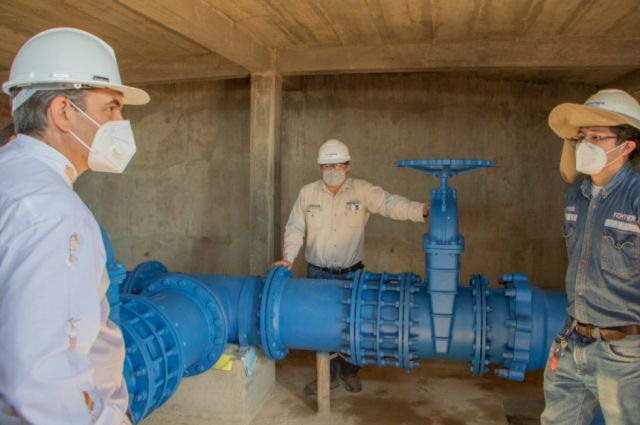 Nueva estación “Los Álamos” asegura agua para Tarija hasta el 2050