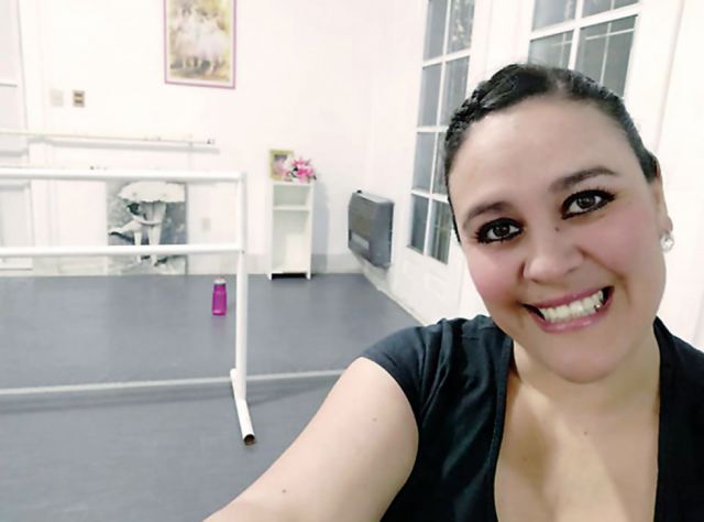 Cecilia Raña, directora del Estudio de danza “Cecilia Raña Terán”.