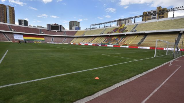 Apuntes del partido Bolivia-Argentina que se disputó en el Siles