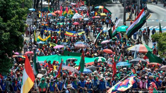 Indígenas de Colombia piden diálogo a Duque
