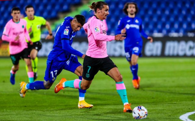 Barcelona cayó ante Getafe,  perdió su invicto en La Liga