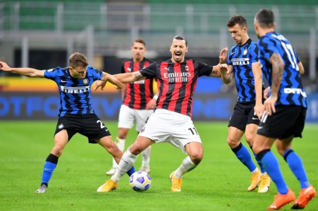 Gracias a los goles de Ibrahimovic,  Milan le ganó el derby a Inter
