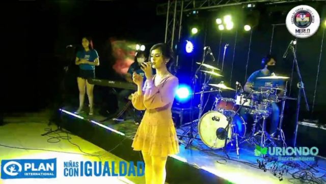 María René Urquiola es la embajadora de la campaña “Niñas con Igualdad”.
