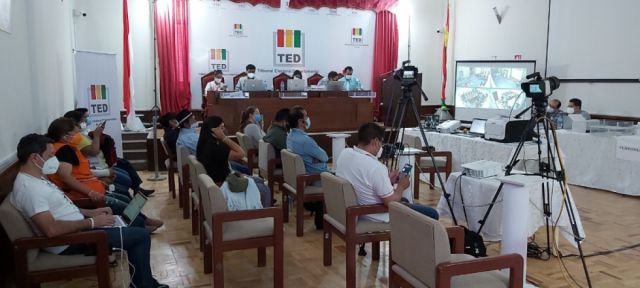 TED Tarija garantiza cómputo minucioso de las actas electorales