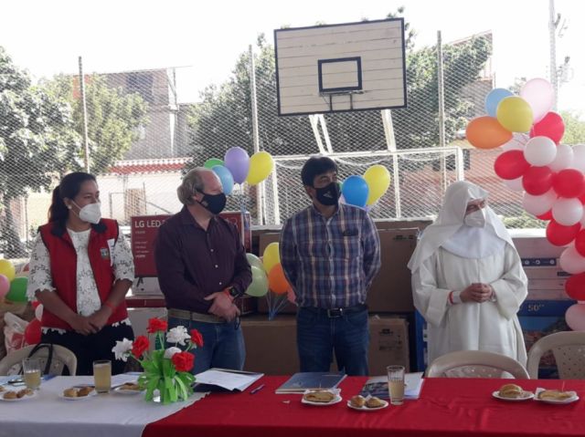 Hogar de Tarija recibe alimentos e insumos de limpieza para la lucha contra el Covid