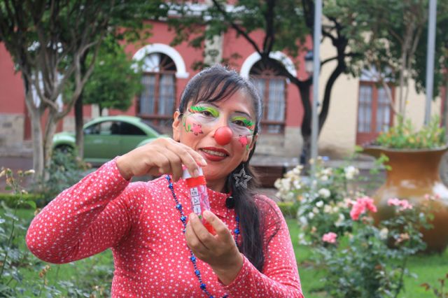 Agustina Rodríguez lleva 24 años dando vida a “Estrellita”, su personaje.